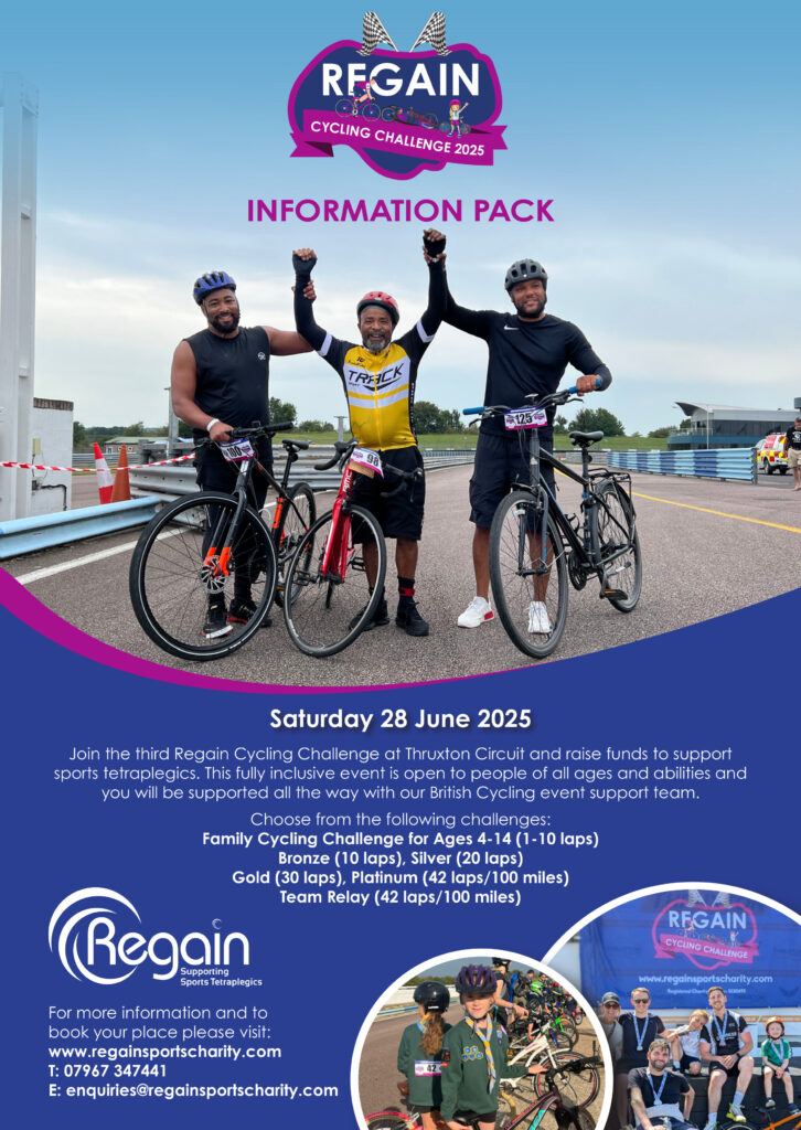 The Regain Cycling Challenge 2026